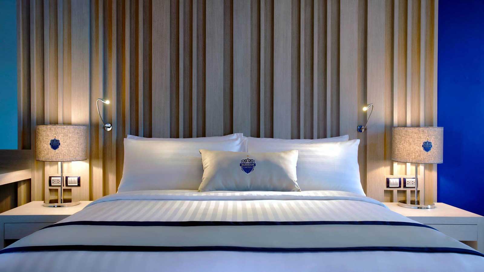 เตียงคิงไซส์ - ห้องสวีท สองห้องนอน - โรงแรม อมารี บุรีรัมย์ ยูไนเต็ด