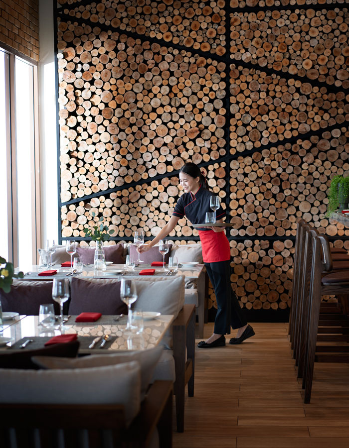 Interior View - Service (First Floor) - Prego Restaurant
